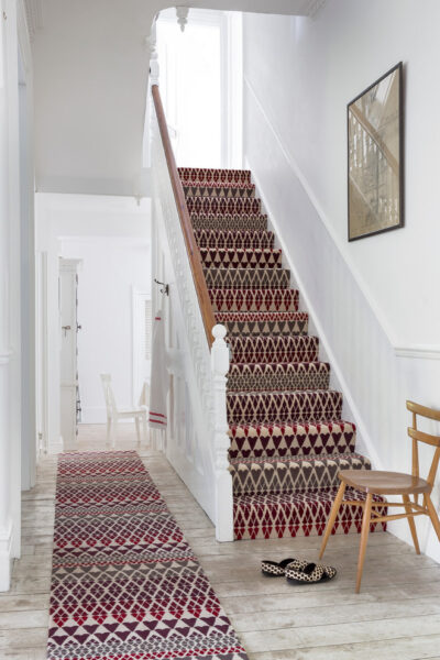 Stair carpet installation in Southeast Michigan