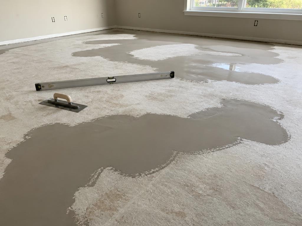 Subfloor leveling - the step most installers skip