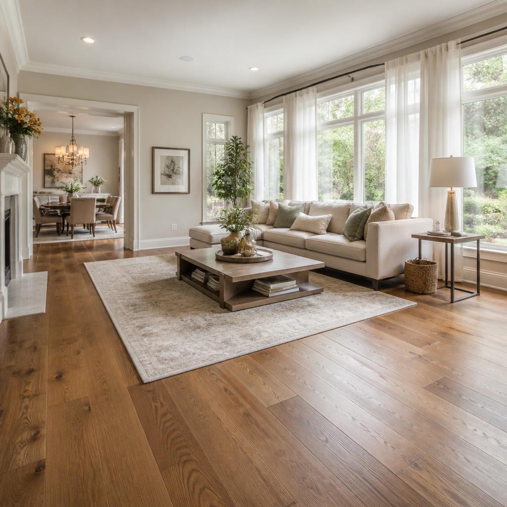 Professional installation and refinishing